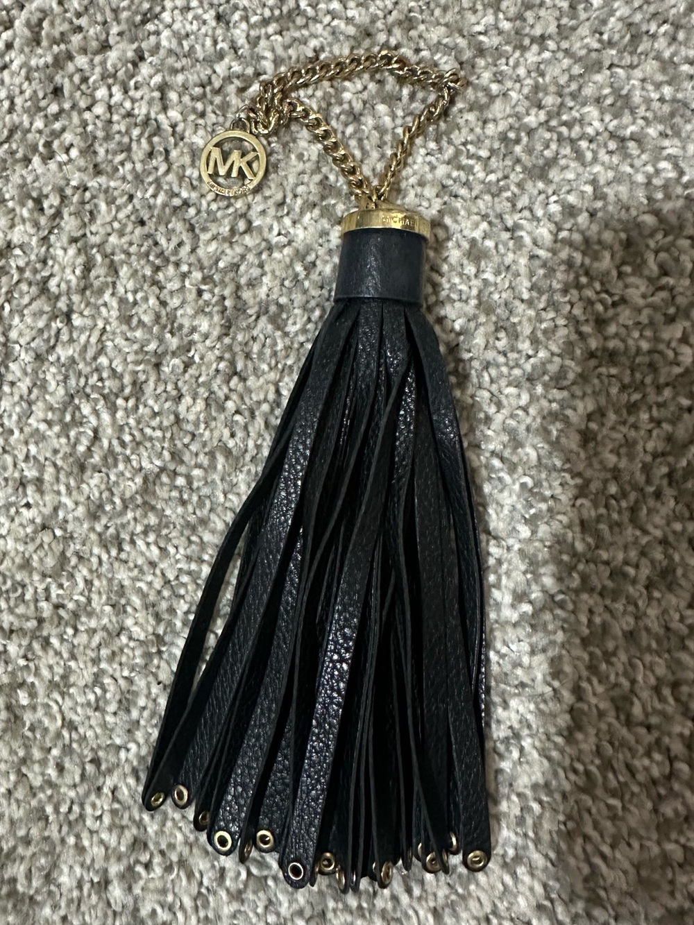 Michael Kors Black Tassel Bag Charm